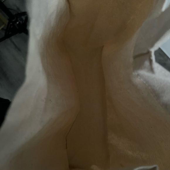 NWOT Canvas Tote Bag with Fruit and Vegetable Print - Picture 3 of 3